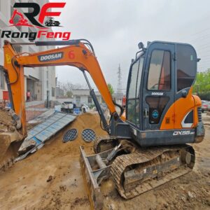 Doosan DX55 Crawler Excavator Original Machine