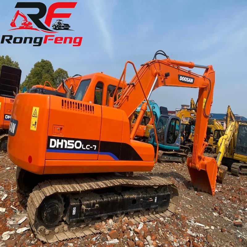 Used Doosan DH150-7 Excavator – 15 Ton, Original Korea, 0.75m³ Bucket - Image 2