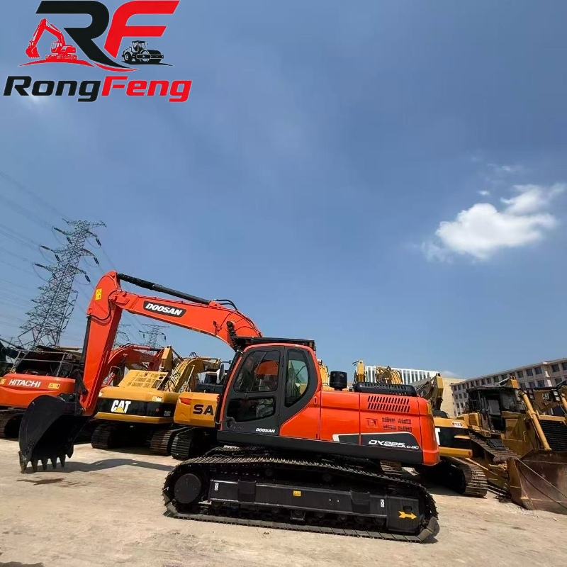 Used Doosan DX225‑9 Crawler Excavator
