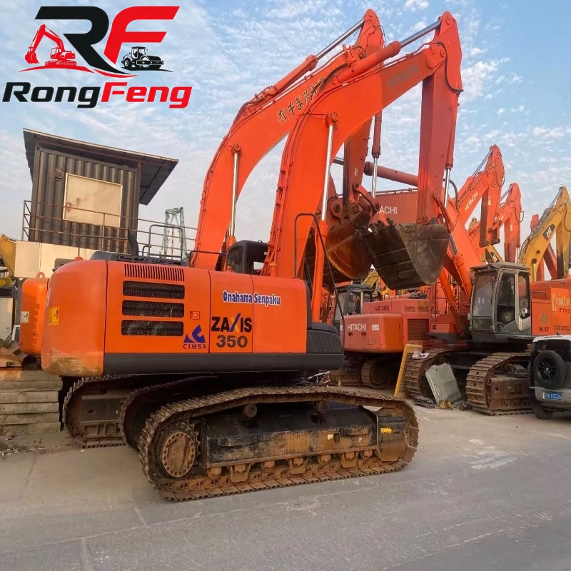 Hitachi ZX350 Used Hydraulic Excavator, Good Condition, Fast Shipping - Image 3