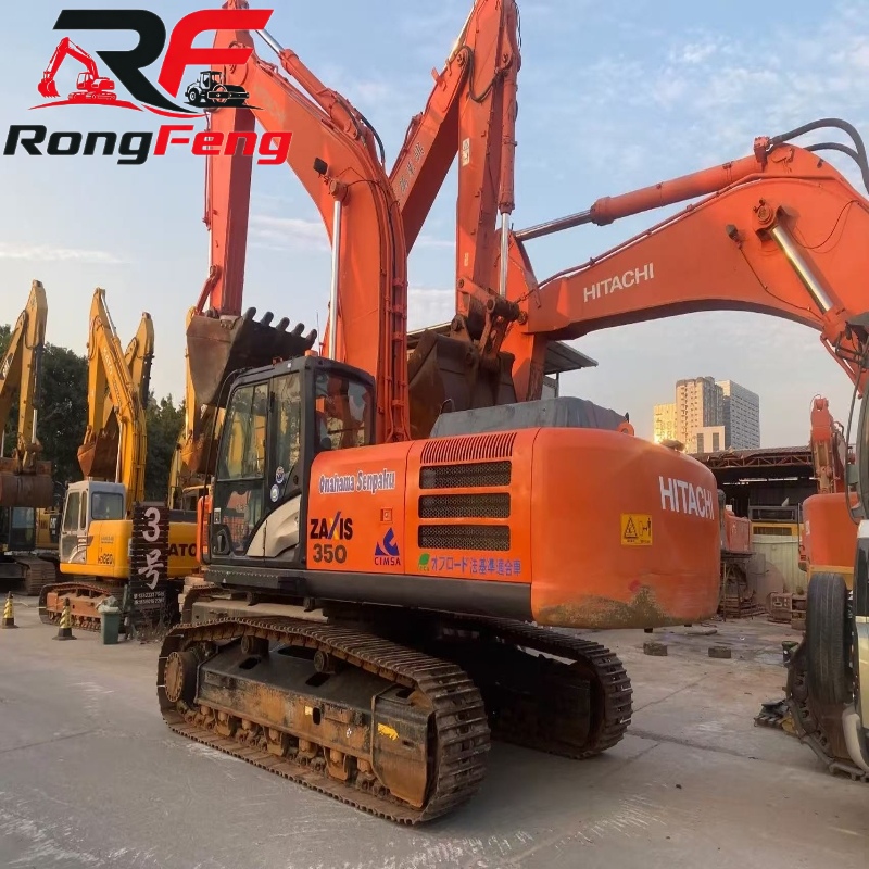 Hitachi ZX350 Used Hydraulic Excavator, Good Condition, Fast Shipping - Image 2