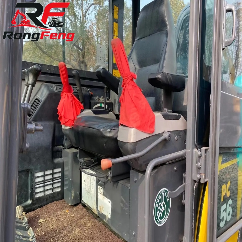 Used Komatsu PC56 Excavator - Image 7