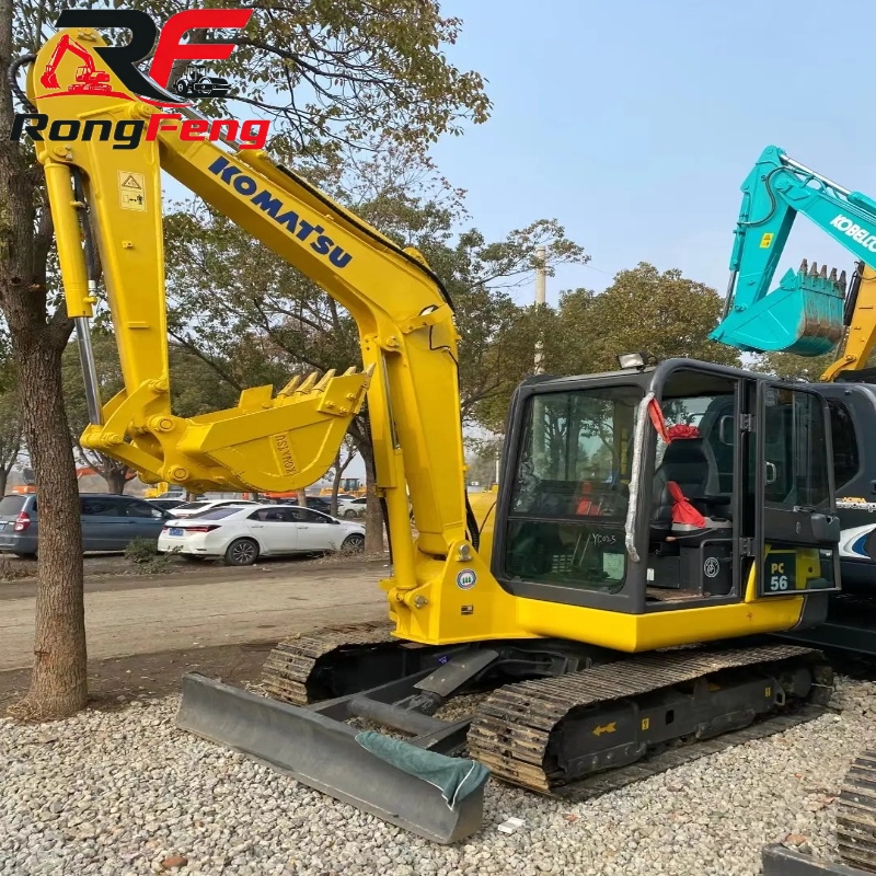Used Komatsu PC56 Excavator - Image 4
