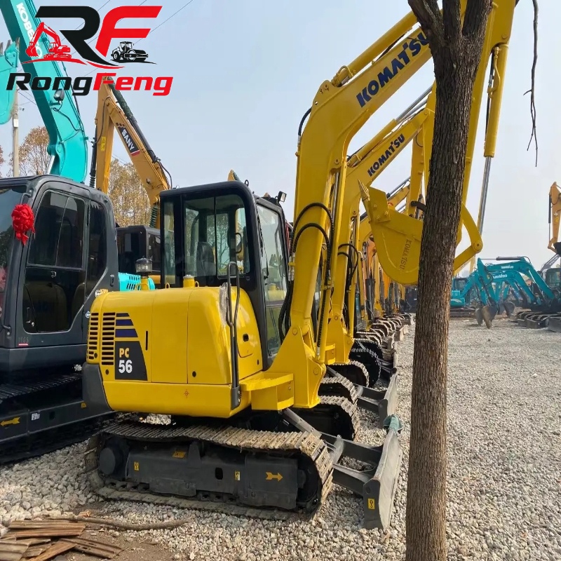 Used Komatsu PC56 Excavator - Image 5