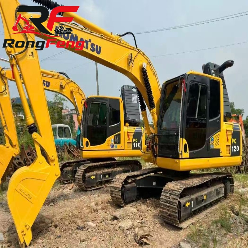 Komatsu PC120‑8 Used Hydraulic Excavator, Good Condition, Fast Shipping - Image 2