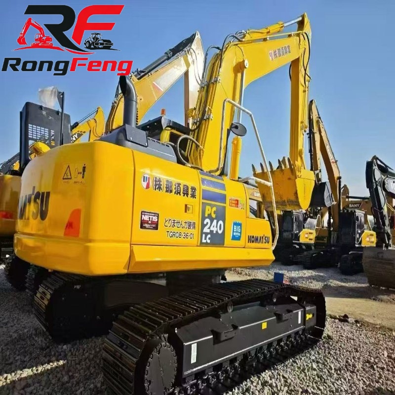 Used Komatsu PC240 Excavator – Medium Size Reliable Machine Ready for Export - Image 3