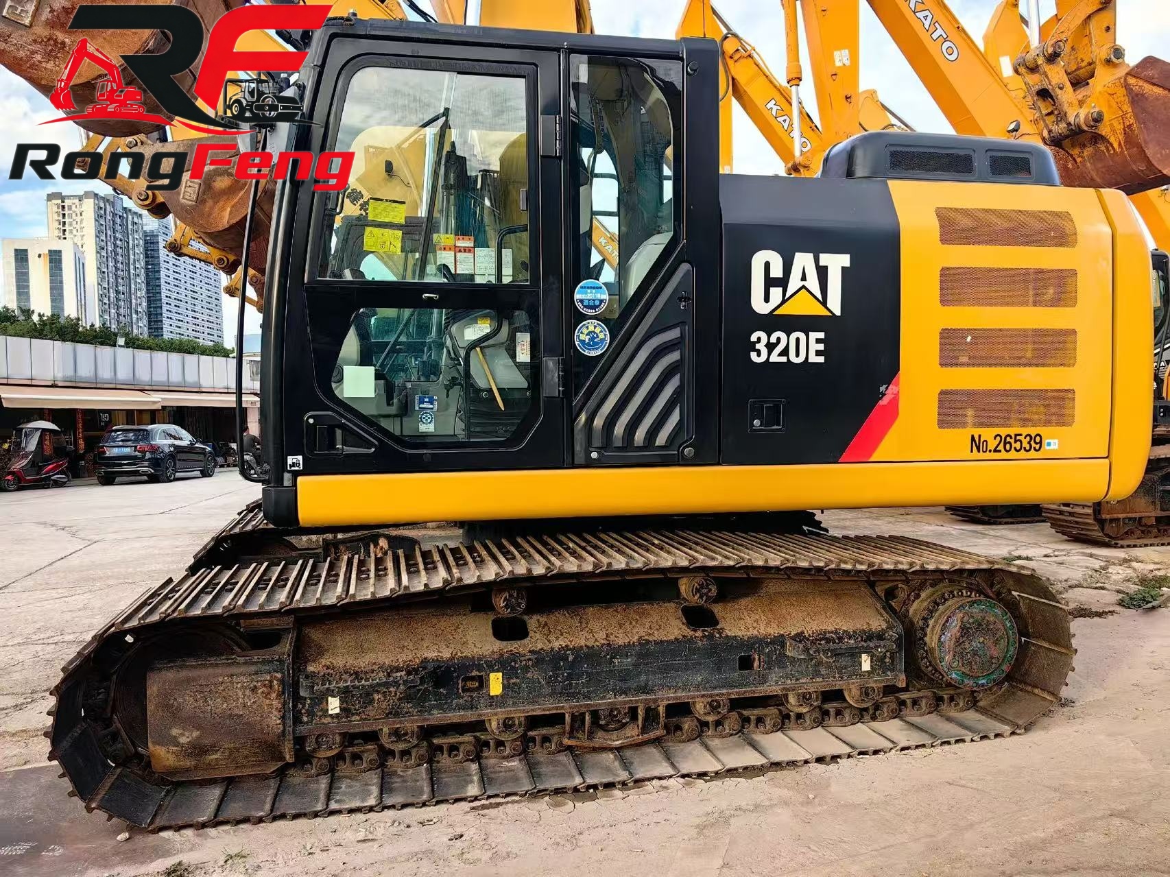 Low Working Hours CAT 320 Used Construction Excavator