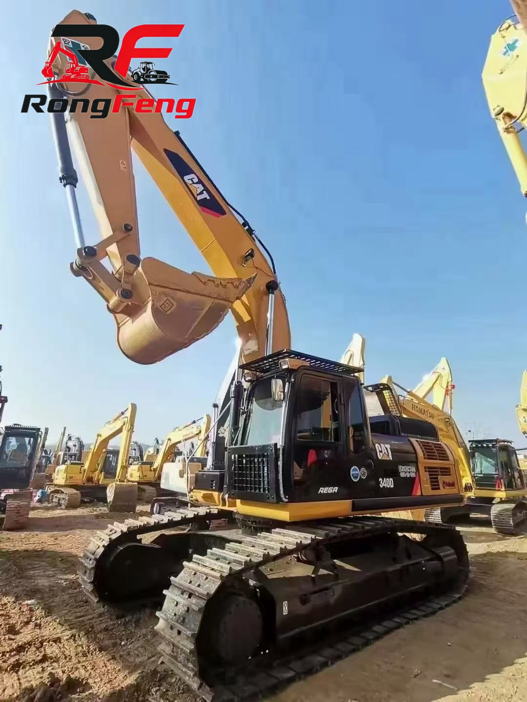 Stock Available CAT 340 Crawler Excavator For Construction & Mining Work - Image 4
