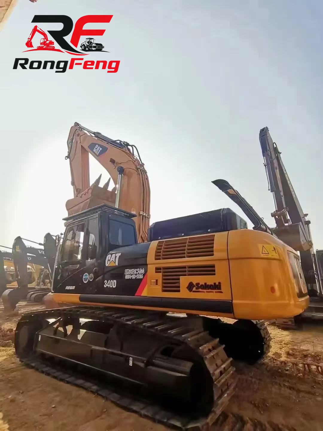 Stock Available CAT 340 Crawler Excavator For Construction & Mining Work - Image 2