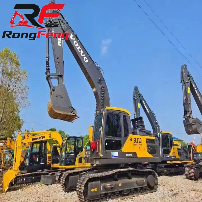 Used Volvo EC210 Crawler Excavator - Image 3