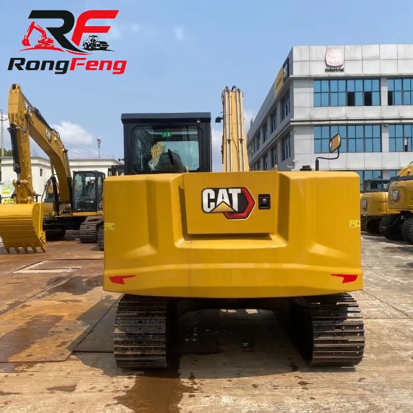 CAT 307 Small Crawler Excavator Original Paint Low Working Hours In Stock - Image 8