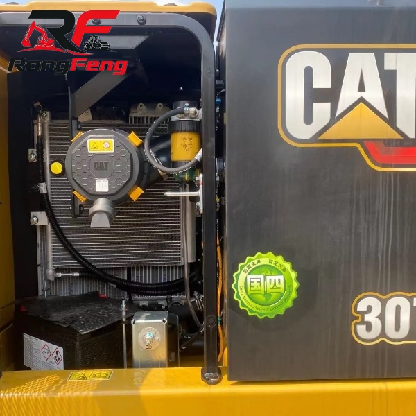 CAT 307 Small Crawler Excavator Original Paint Low Working Hours In Stock - Image 7